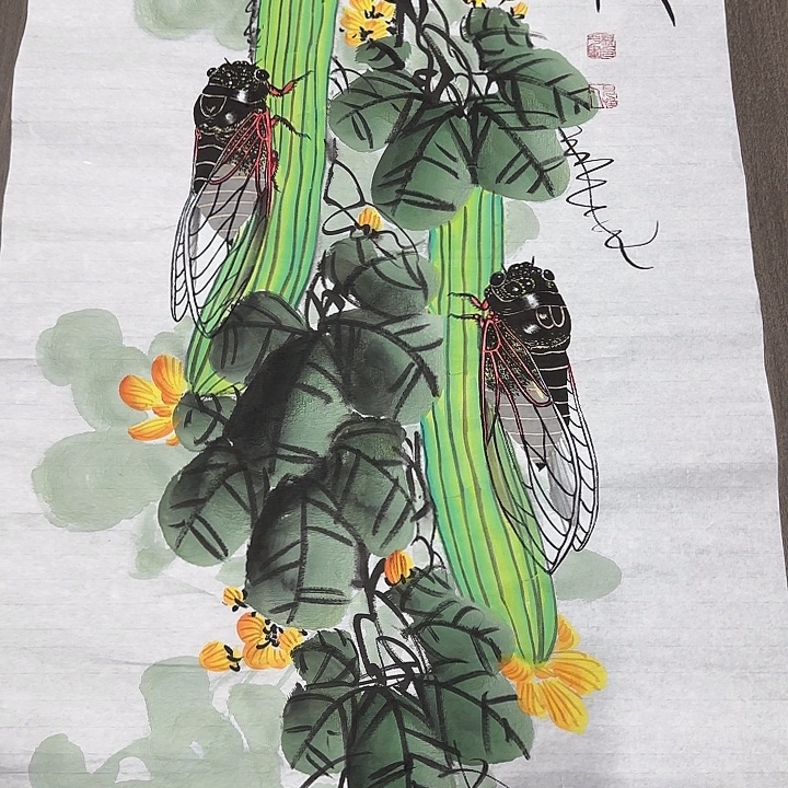 不***道手绘国画作品欣赏9999