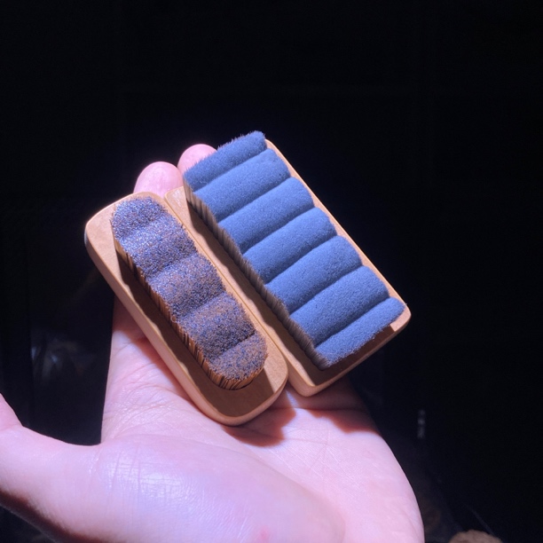 【嘉核盘物】文玩刷 升级款竹柄万毛文玩刷