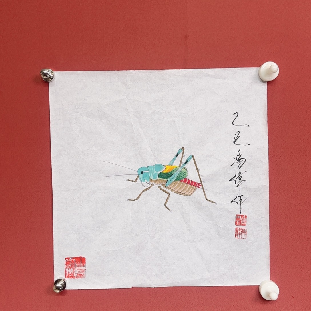 国画冯伟老师手绘作品 
