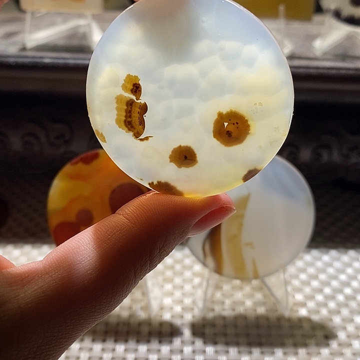 玛瑙/玉髓未镶嵌颈饰