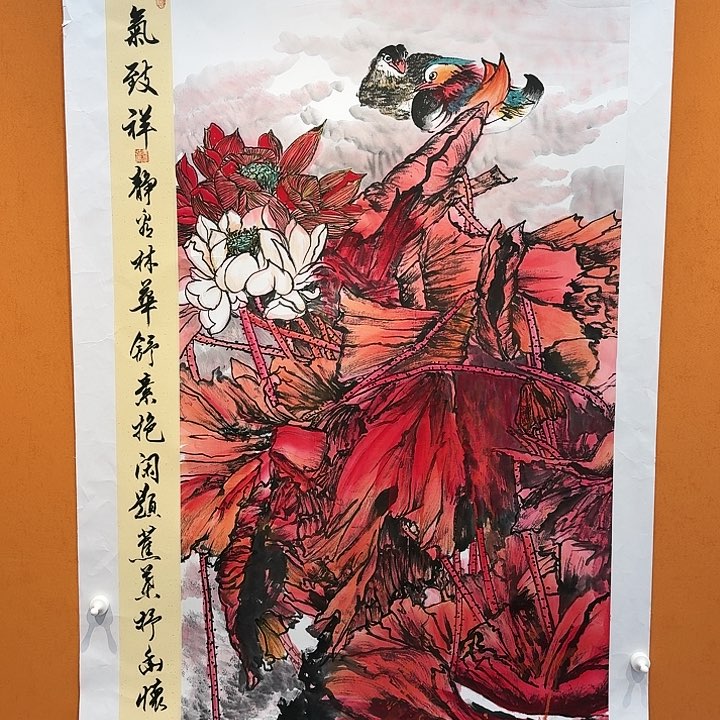 国画书法作品多次参加