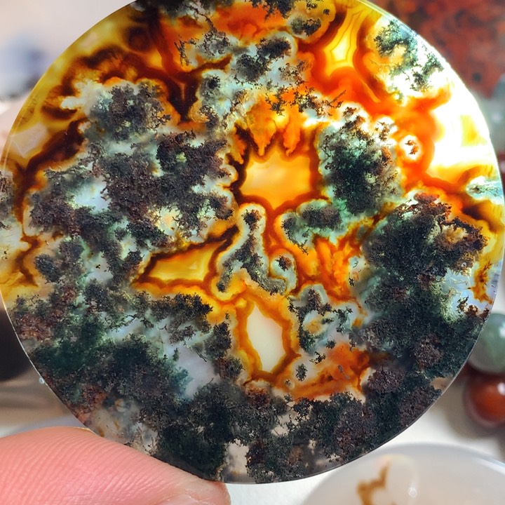 未镶嵌颈饰玛瑙/玉髓用**檬