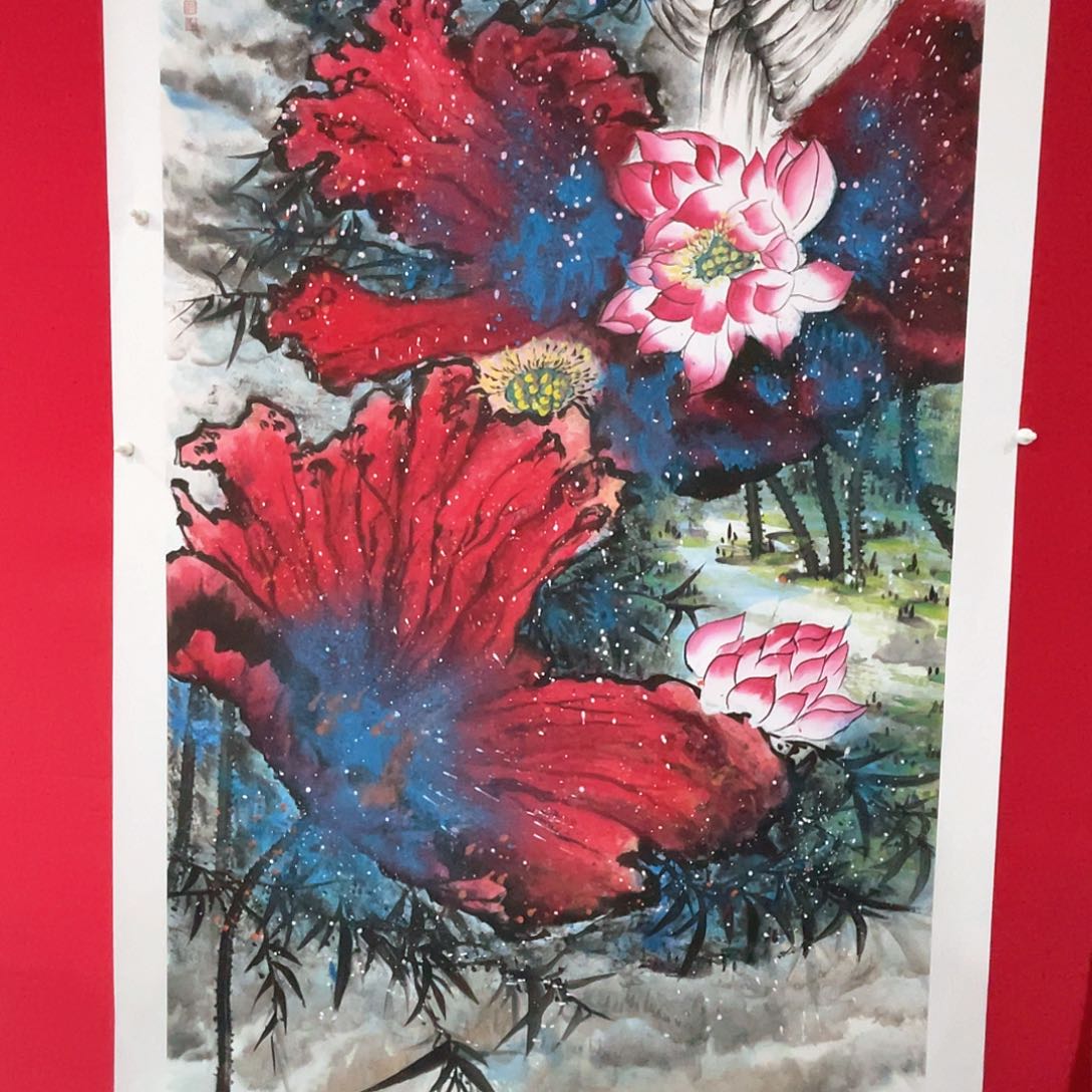 国画中美协李庆友老师作品
