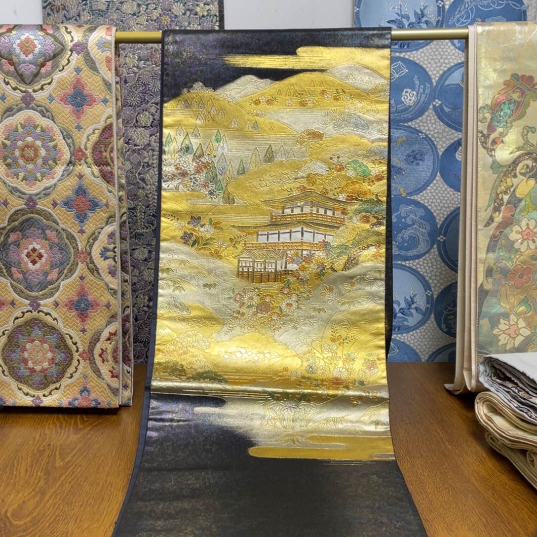 织绣螺钿螺钿金阁寺