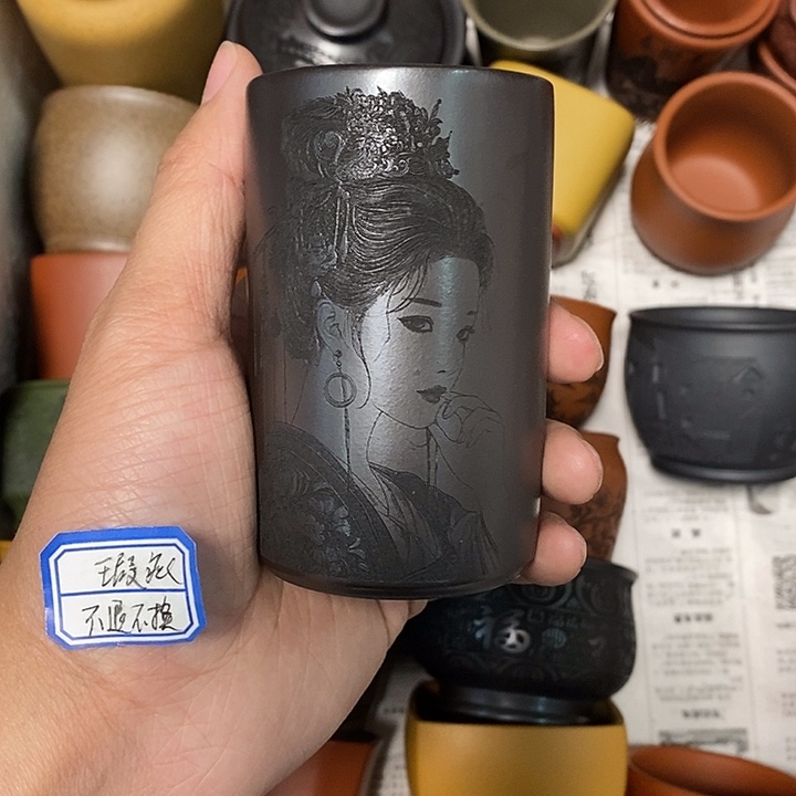 茶杯紫砂瑕疵不退不换