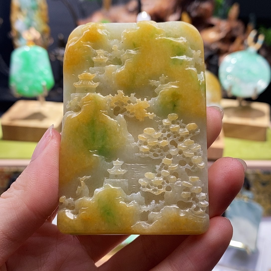 定制翡翠未镶嵌翡翠A货一物一证