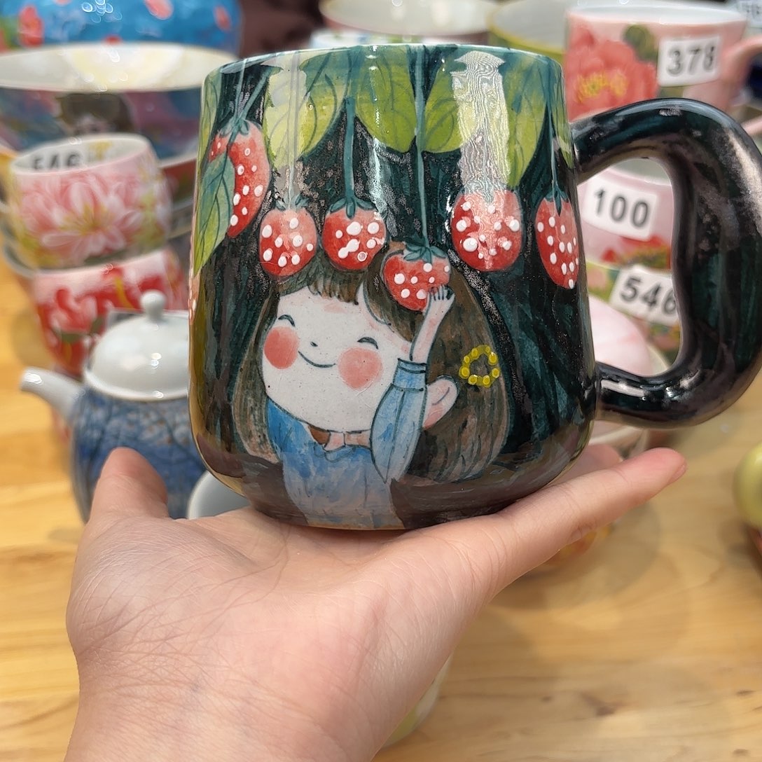 瓷片兔兔好可爱呀打