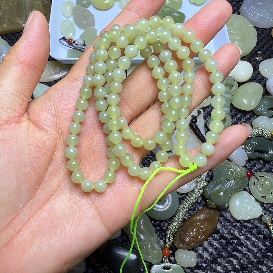 和田玉未镶嵌吊坠(不含链)卡5.8