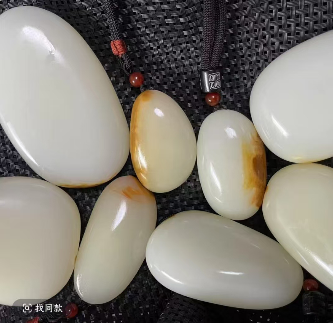 戈壁石 盆景 彩石 奇石 挂件 手把件  （一物一拍，所见所得）