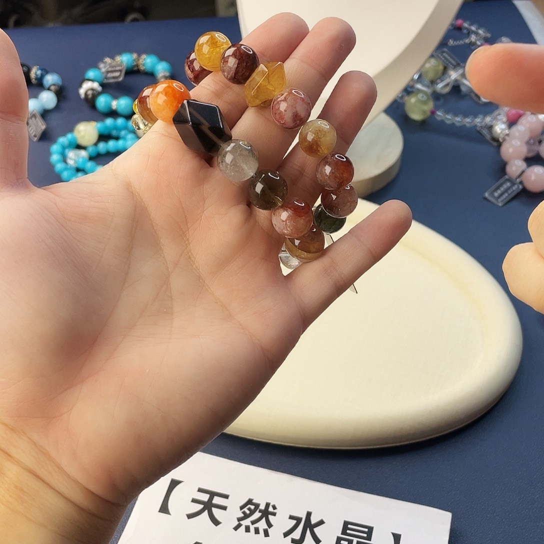 手链银S925镶嵌水晶