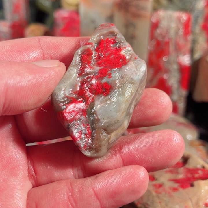 昌化石甲**家昌化鸡血石