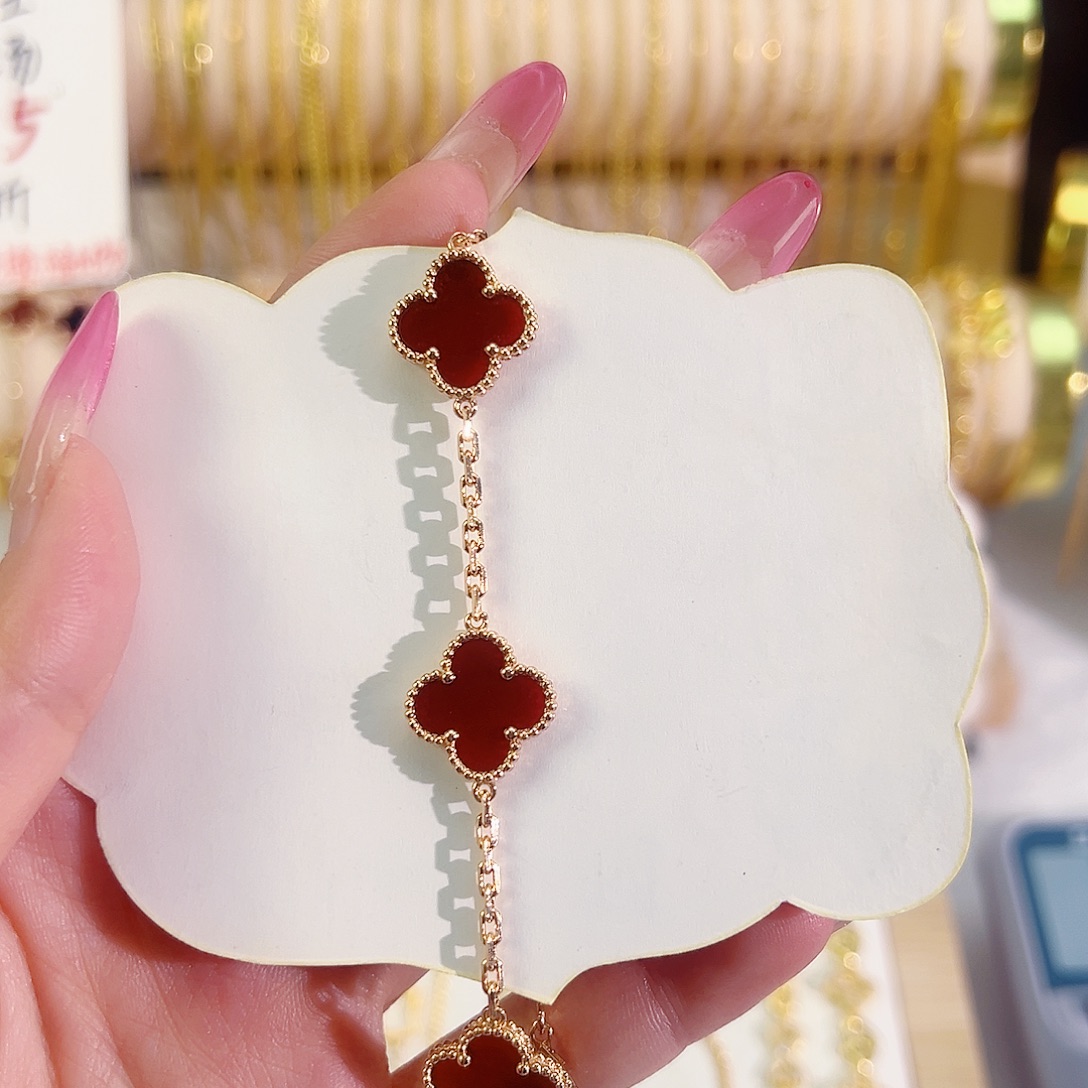 M 红色四叶草4.88克