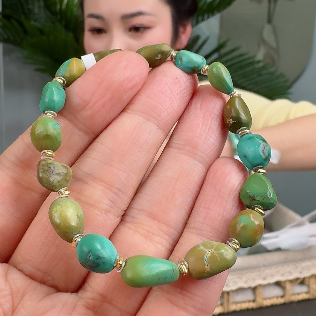 绿松石珠宝奇石未镶嵌