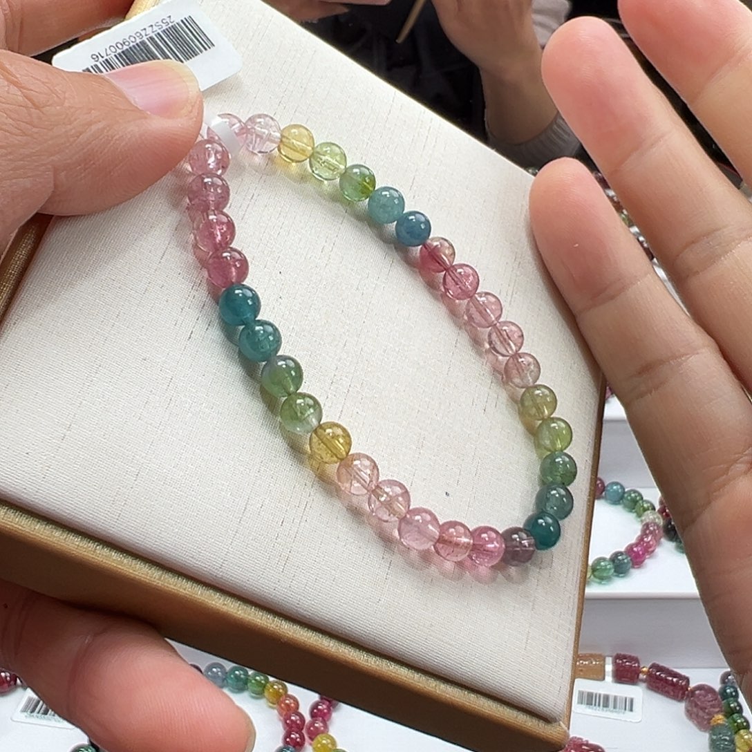 碧玺手串未镶嵌5.8mmmmmmmm