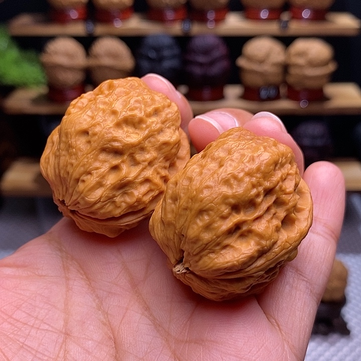 文玩核桃把件龙脊妖蟾7