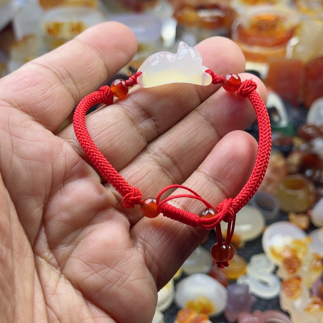 玛瑙/玉髓手绳未镶嵌