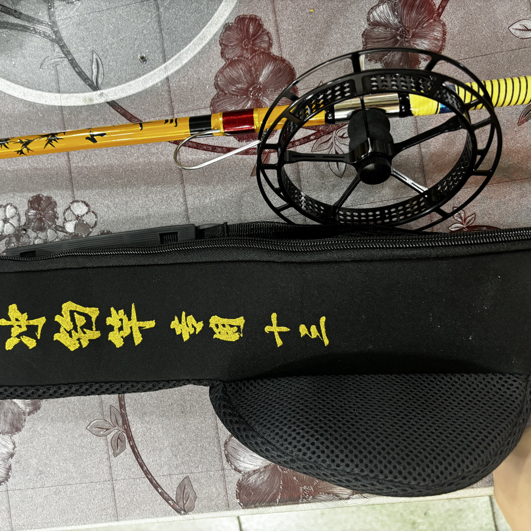 盘车竿溪流冲钓杆配富士导环适合溪流钓鱼