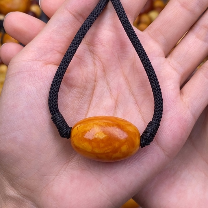 琥珀未镶嵌裸石蜜蜡M