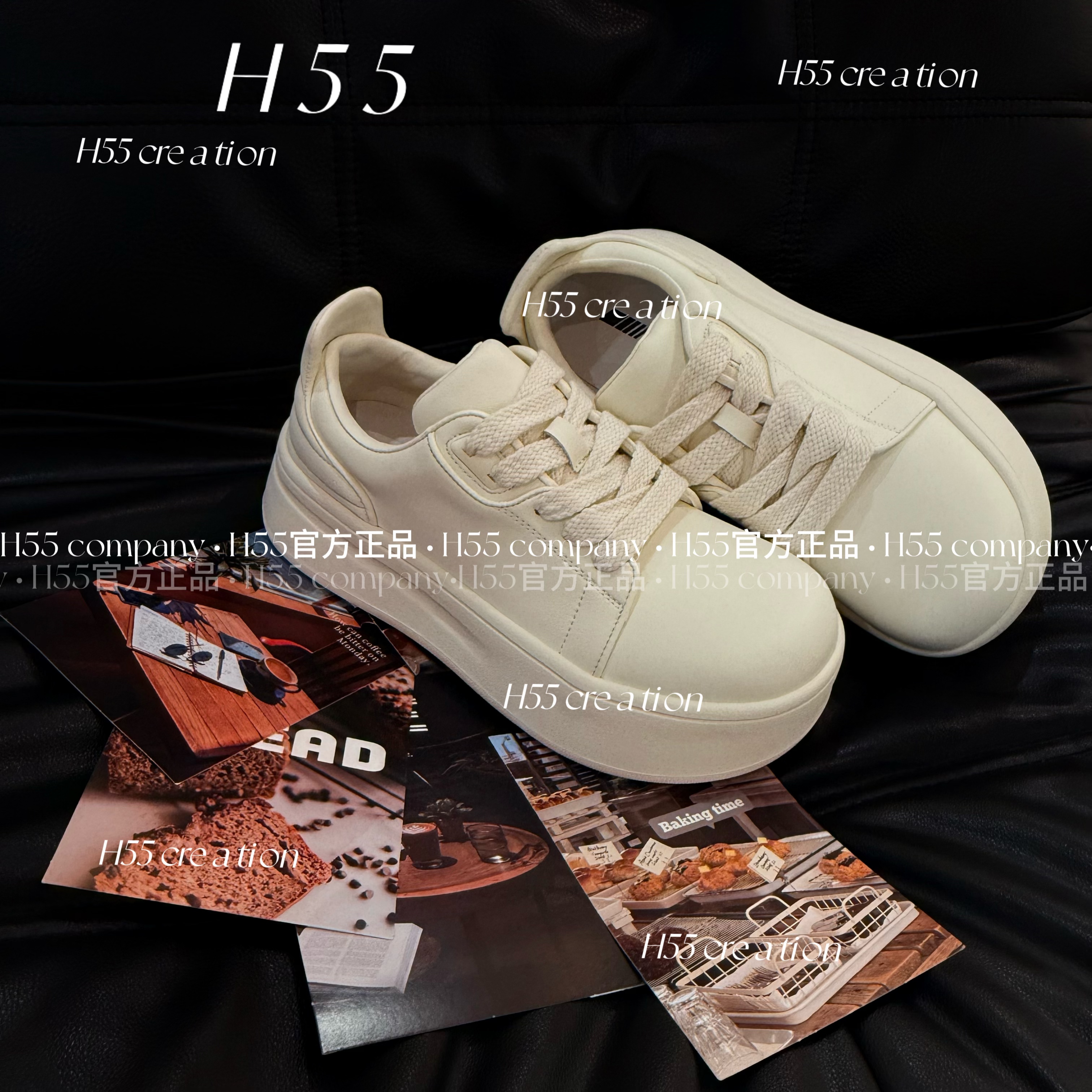 H55-圣水洞周末｜芒果娃娃鞋10-1143运动白色时尚百搭-GZ