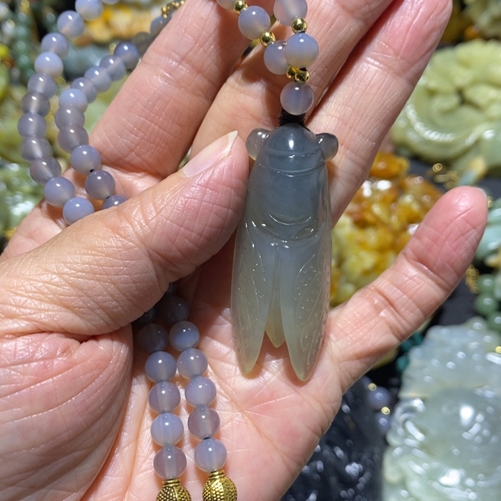 岫玉岫玉吊坠未镶嵌