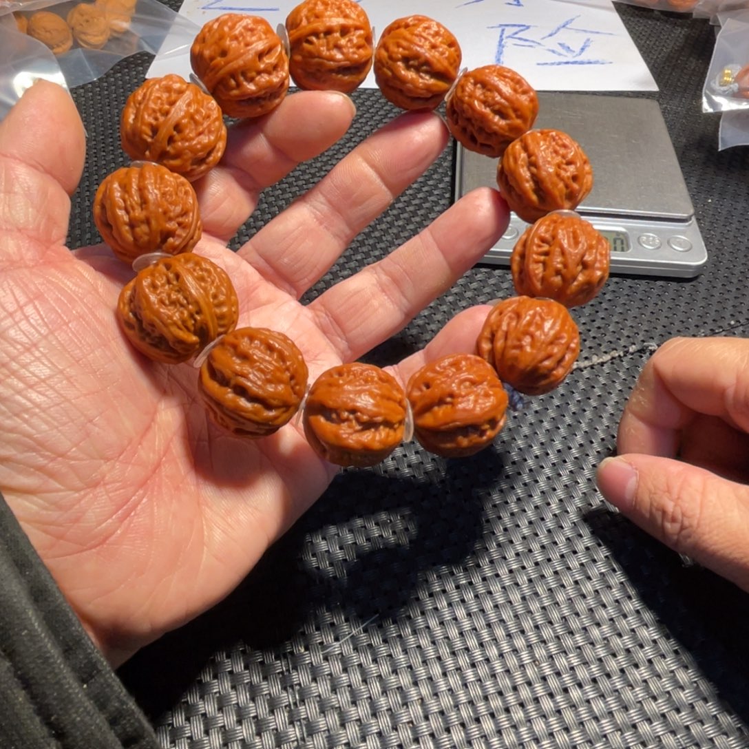 手串文玩核桃霸王龙方肚23