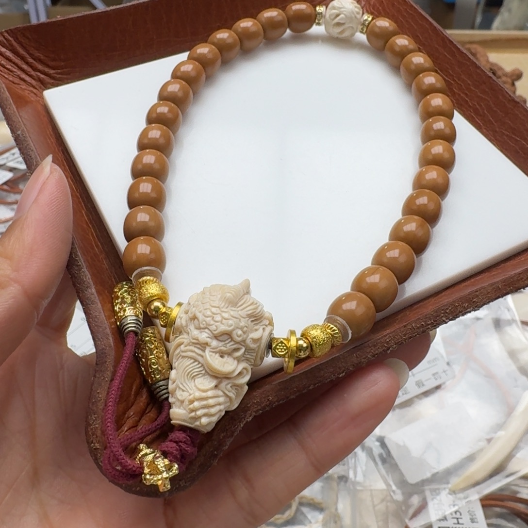 猛犸象牙手串/手链/手镯003 手持