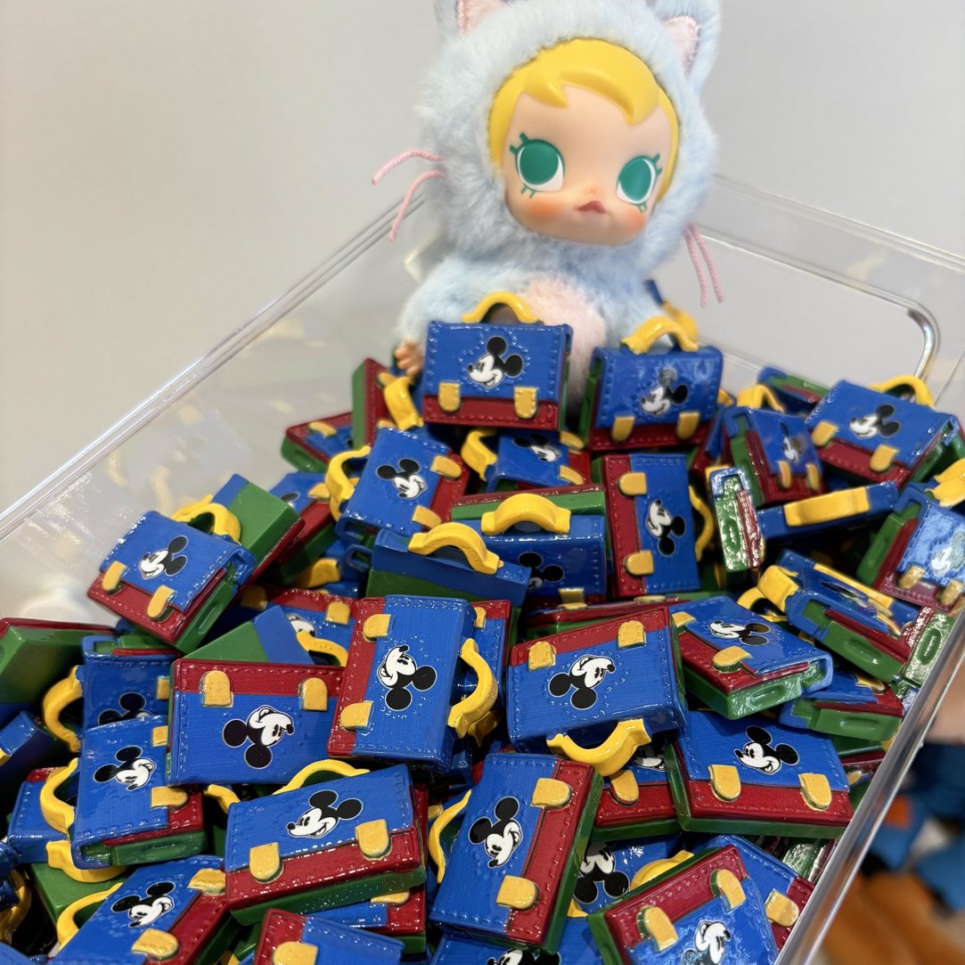 【小鱼仔原创】米奇包包树脂食玩亮面