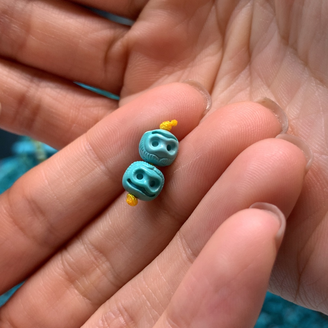 绿松石配饰未镶嵌大*