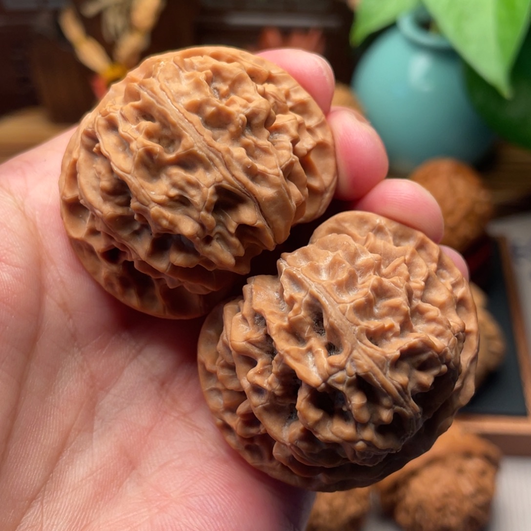 桃核把件复制版全品红皮苹果43+