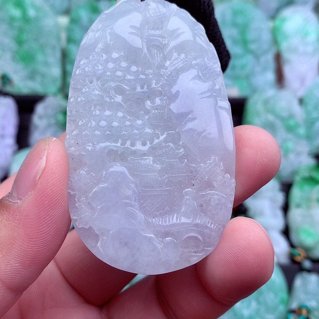 翡翠吊坠(不含链)未镶嵌