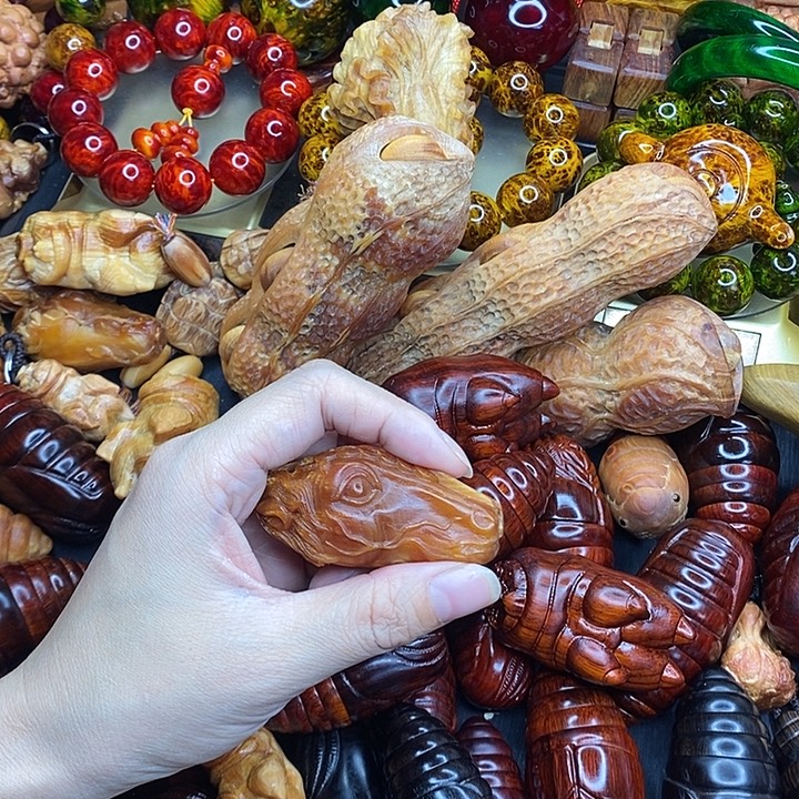 琥珀木琥珀木文玩手串