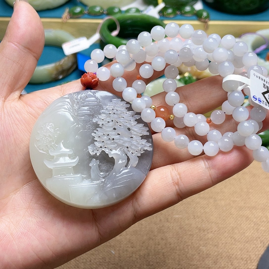 【闪购商品】和田玉吊坠35未镶嵌