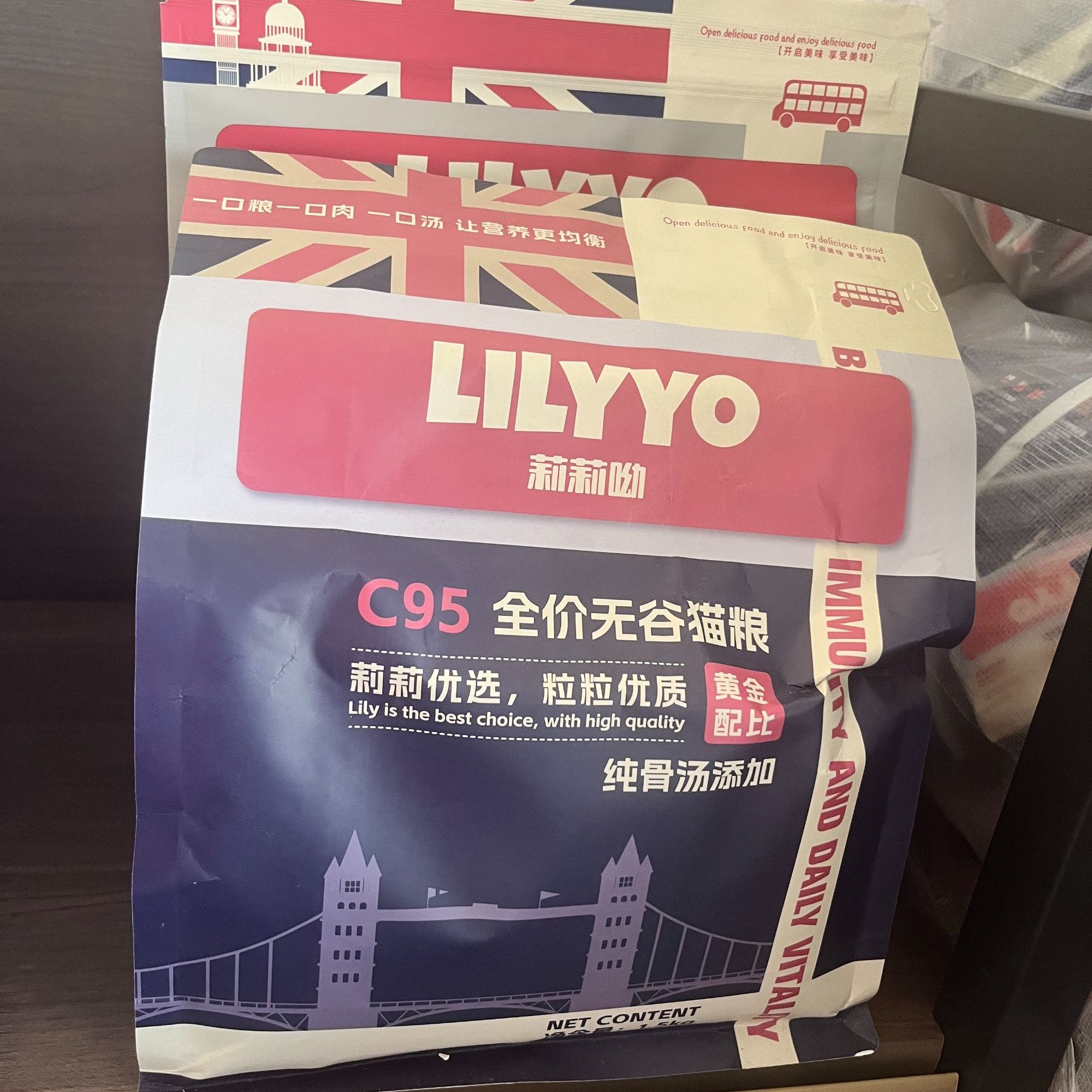 LILYYO 莉莉呦 C95 全价五谷猫粮   宠物