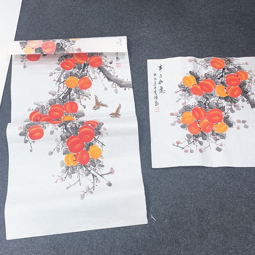国画宣纸国画作品纯手绘