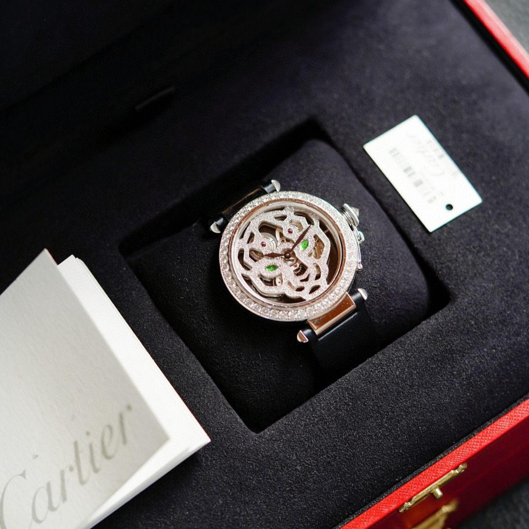 99新 Cartier/卡地亚 卡地亚 42mm表径 单表 全镂空设计