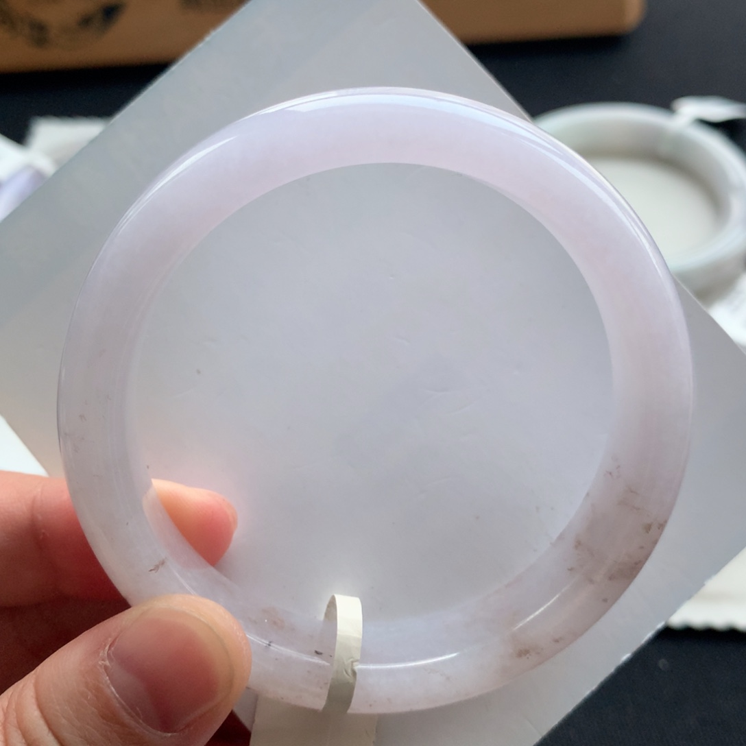 翡翠未镶嵌手镯6号57.2正