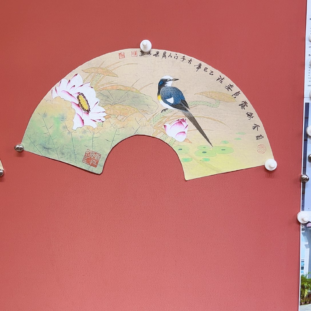 国画侯果山老师亲笔手绘作品朵 