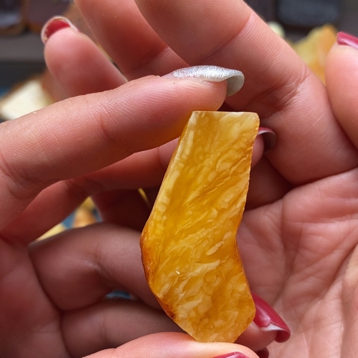可***暖定制琥珀未镶嵌蜜蜡