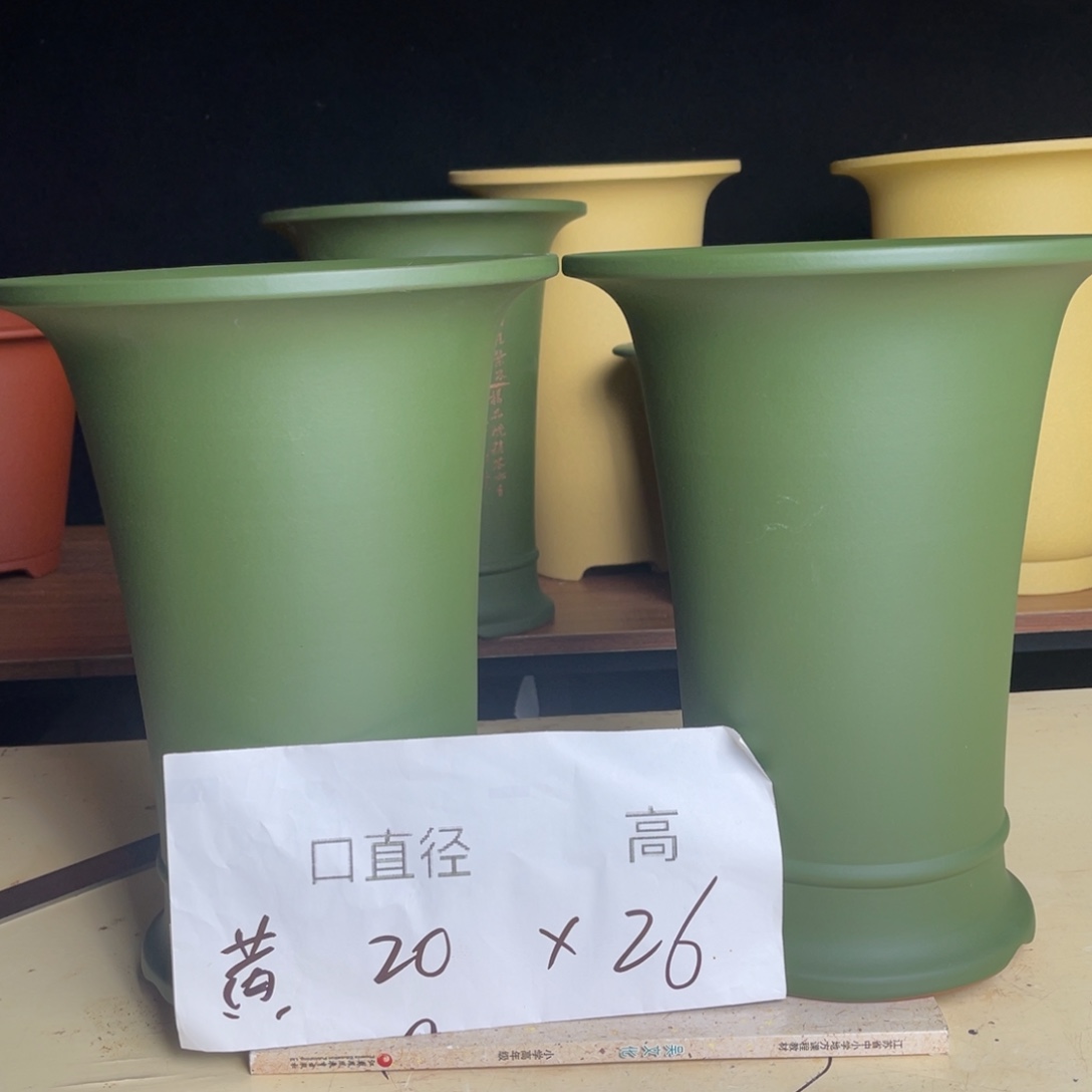 宜兴原矿紫砂花盆