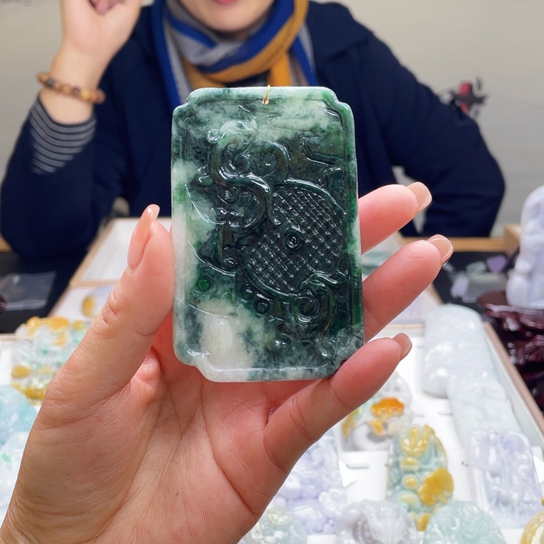 翡翠吊坠(不含链)未镶嵌