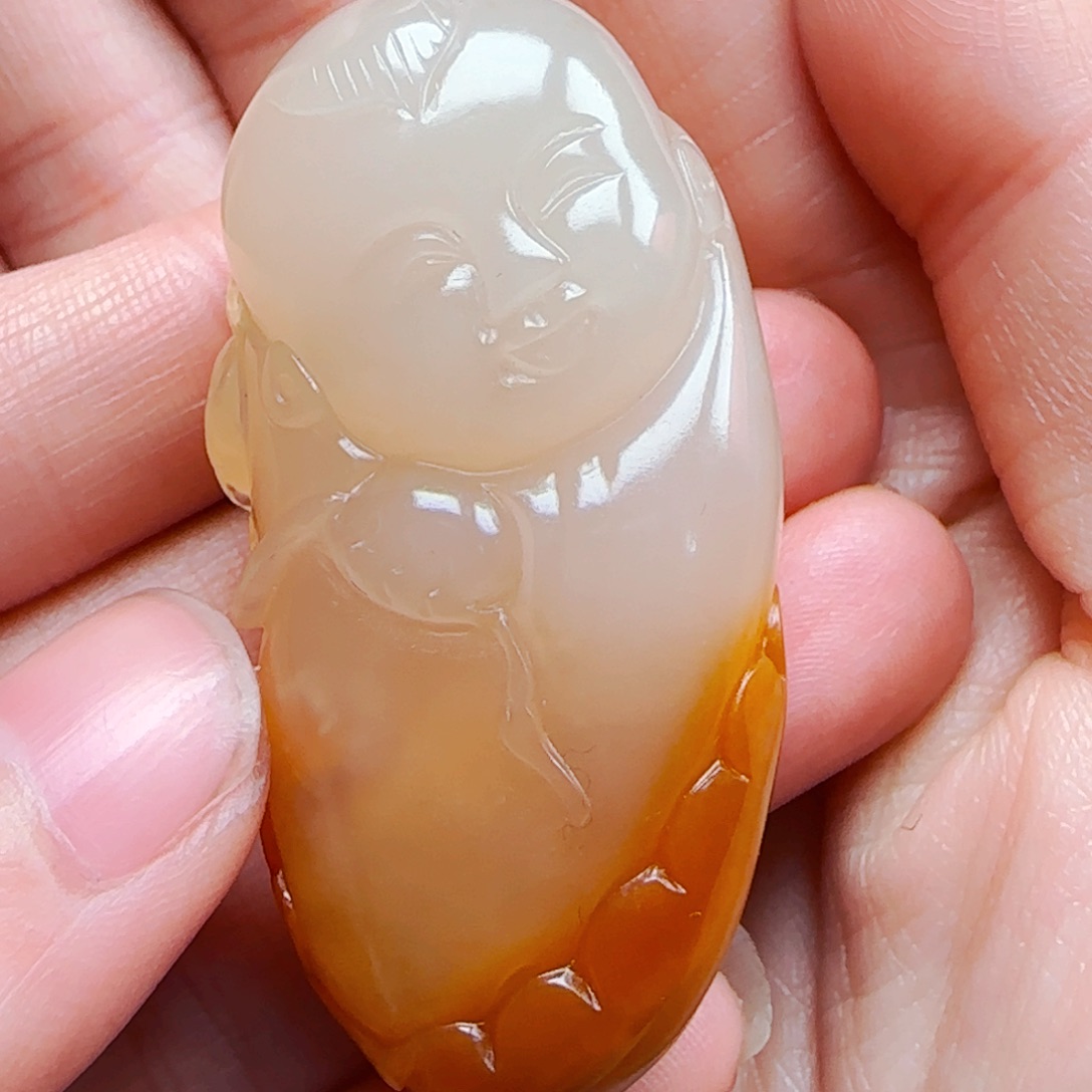 石英质玉（黄龙玉），未镶嵌