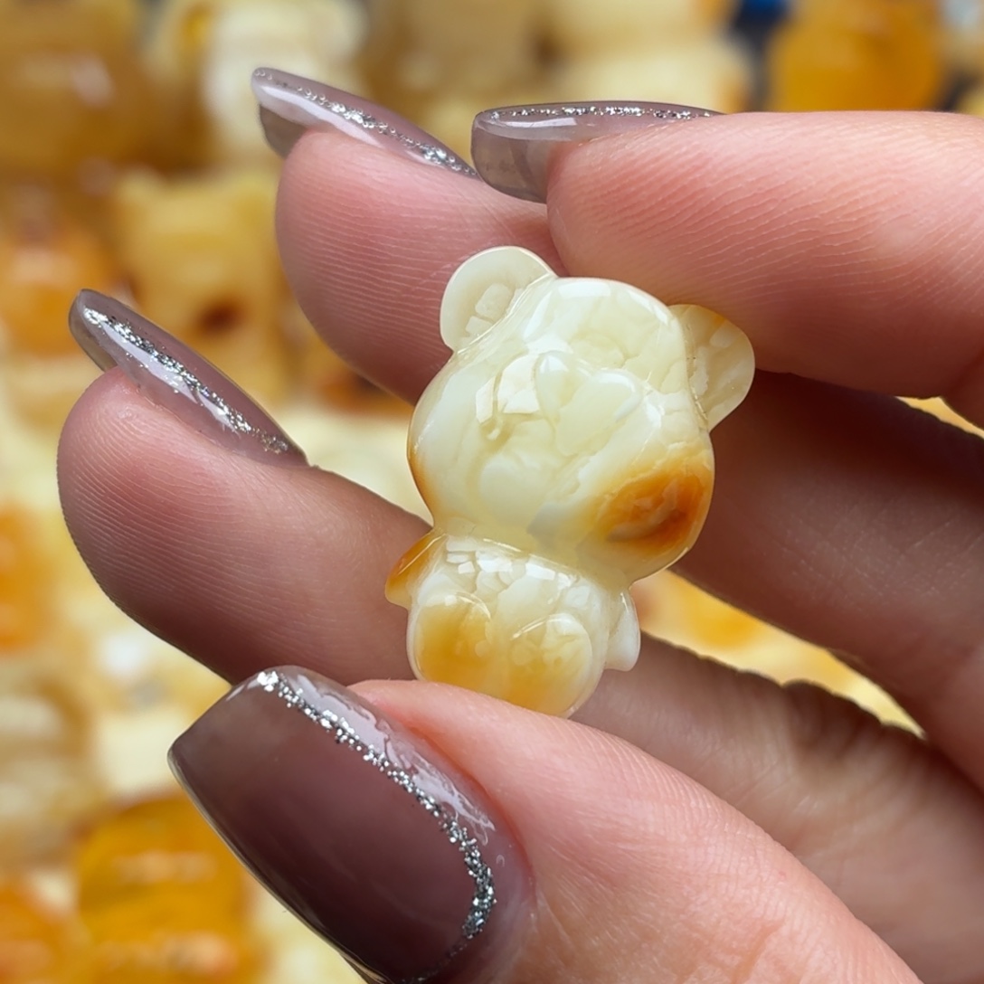 裸石琥珀未镶嵌蜜蜡
