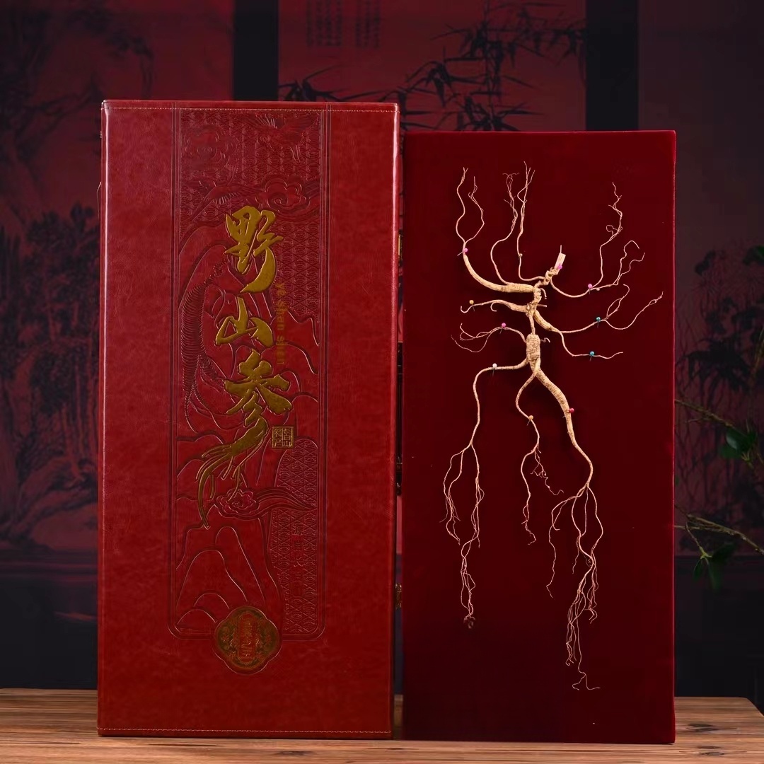 【60厘米】高龄老山参林下参长白山人参高档礼盒