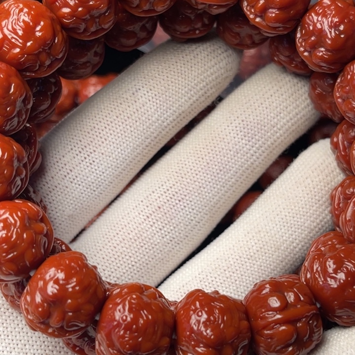 I***猴头核桃手串蟾王