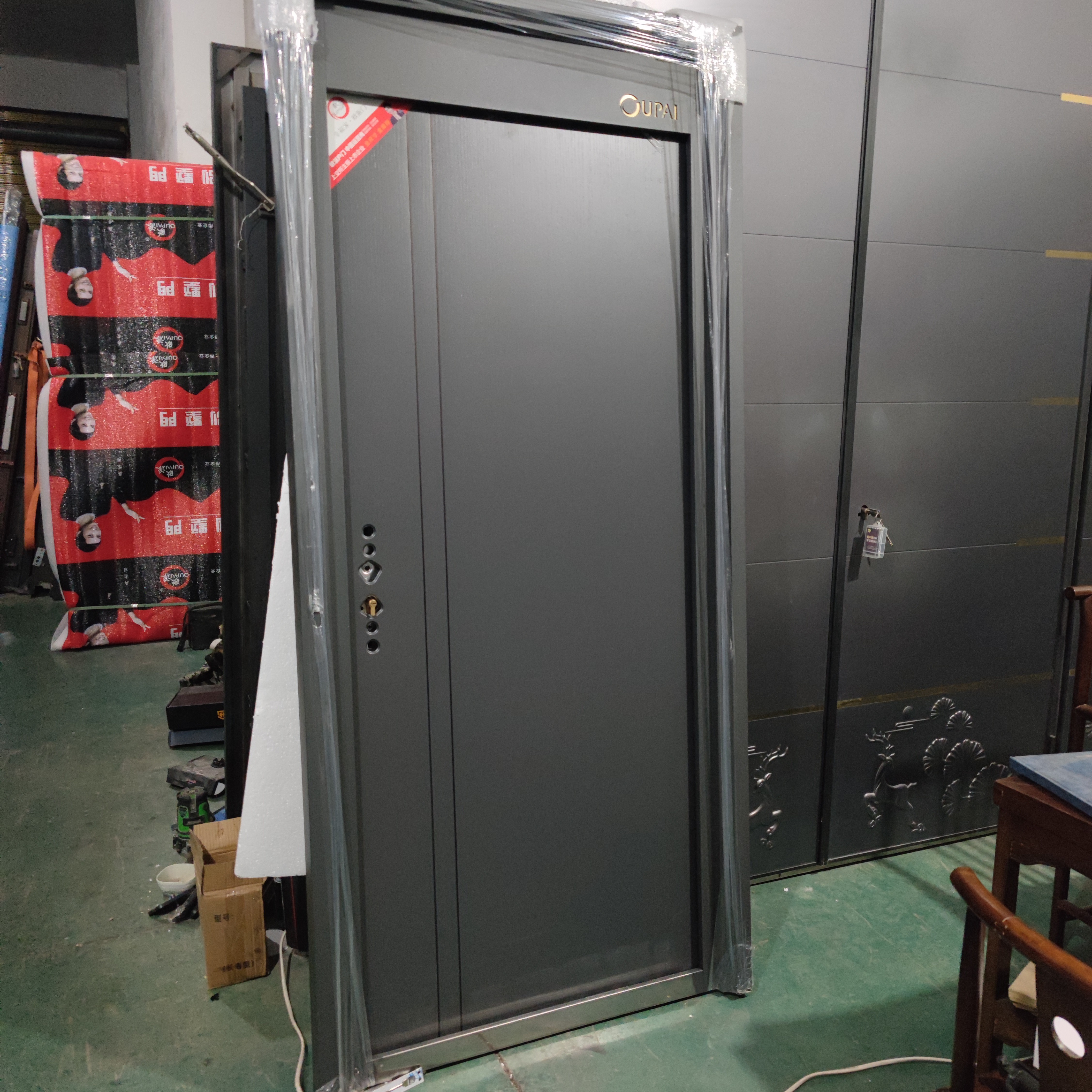 基础款 入户门 2050x960 自建房出租房单门 不包邮不包安装