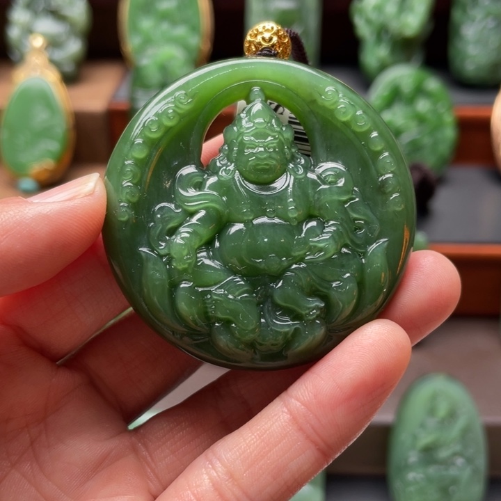 和田玉挂件未镶嵌