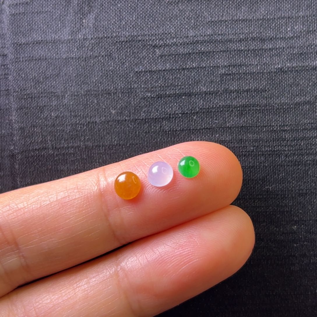 翡翠颈饰未镶嵌蓝****飘旦面