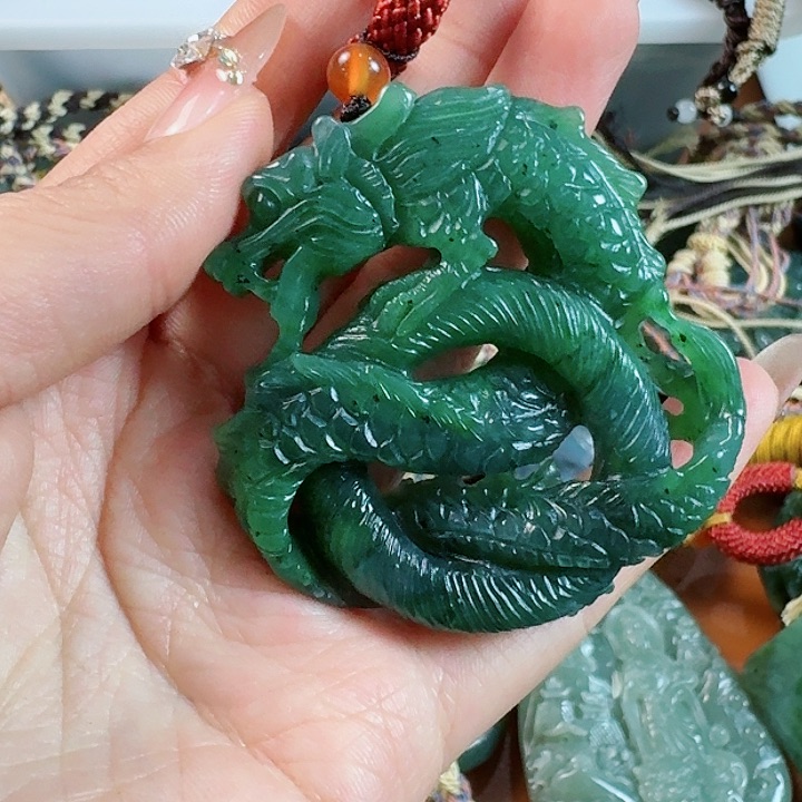 和田玉挂件未镶嵌