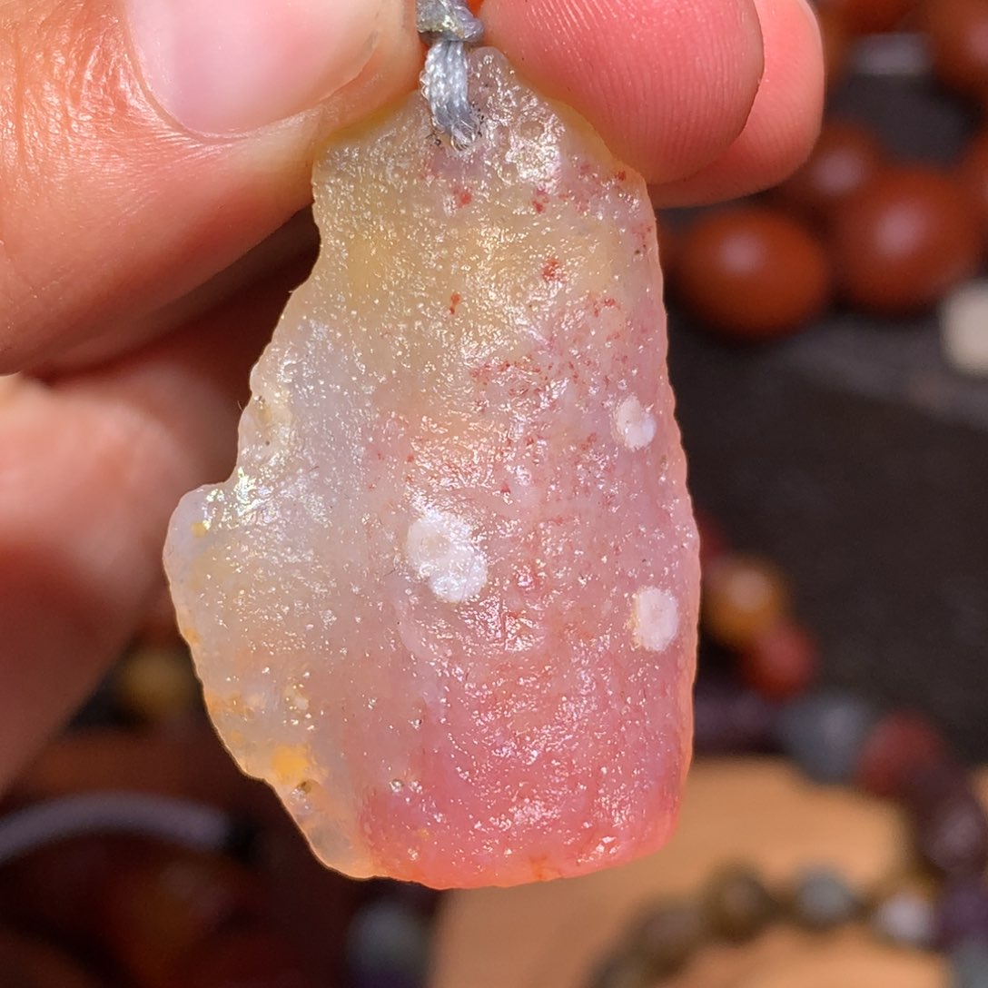 未镶嵌玛瑙/玉髓珠宝半成品