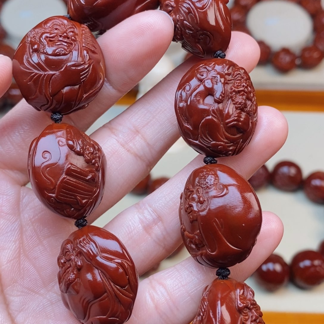 橄榄核吊坠贝*十八罗汉